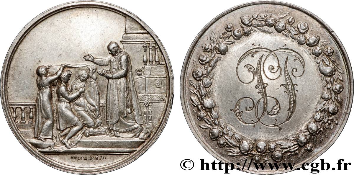 AMOUR ET MARIAGE Médaille de mariage TTB+