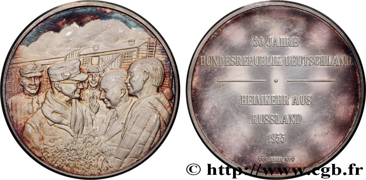 RÉPUBLIQUE FÉDÉRALE D ALLEMAGNE Médaille, Déclaration de souveraineté  BE