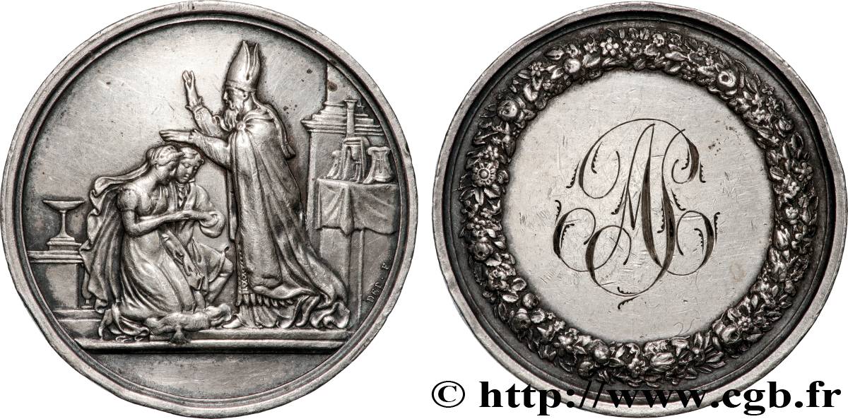 AMOUR ET MARIAGE Médaille de mariage TTB