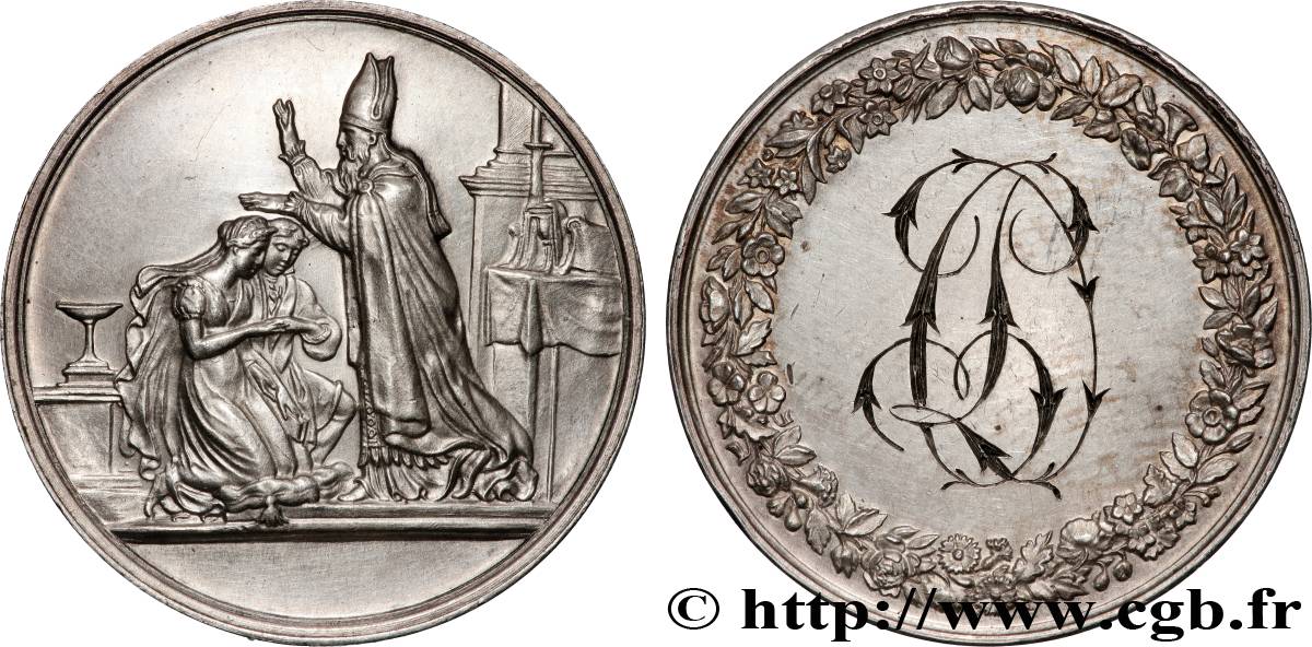 AMOUR ET MARIAGE Médaille de mariage TTB+