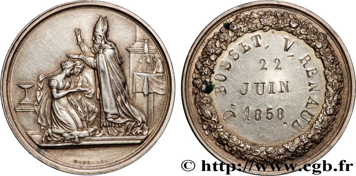 AMOUR ET MARIAGE Médaille de mariage TTB+