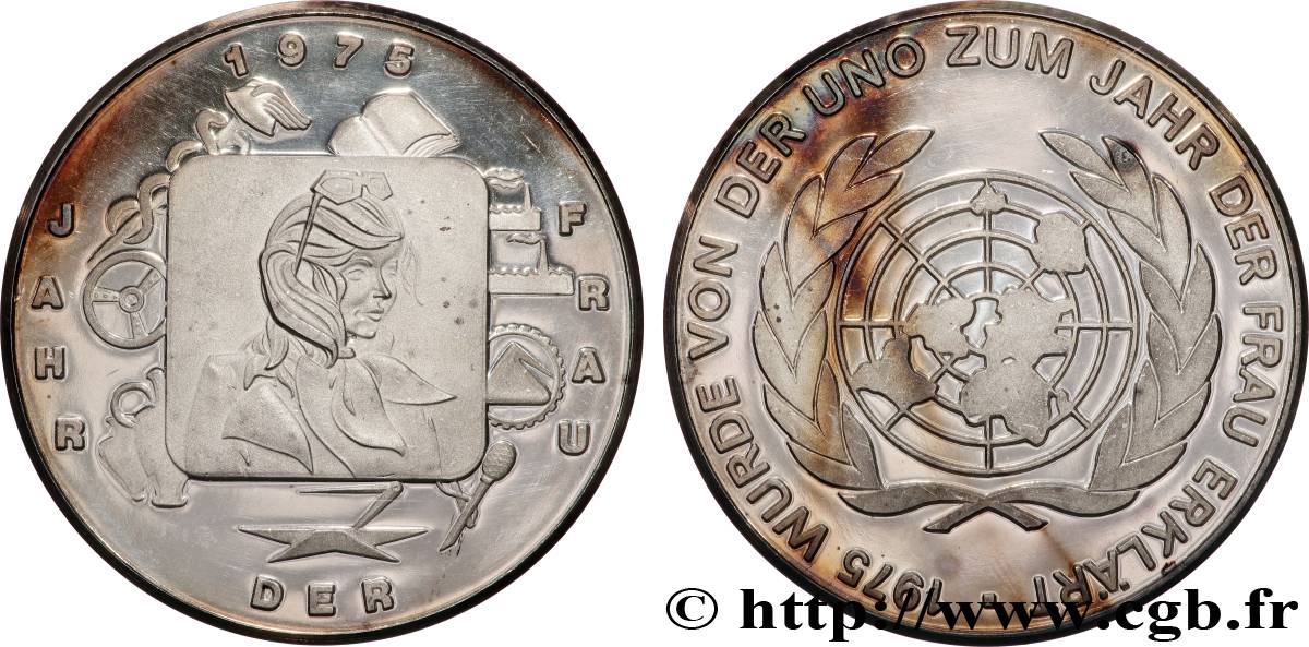 GERMANY Médaille, Année de la femme Proof set