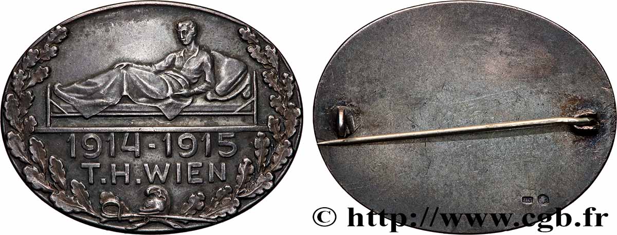 ÖSTERREICH - FRANZ Joseph I. Insigne, Hôpital de l’Université technique SS