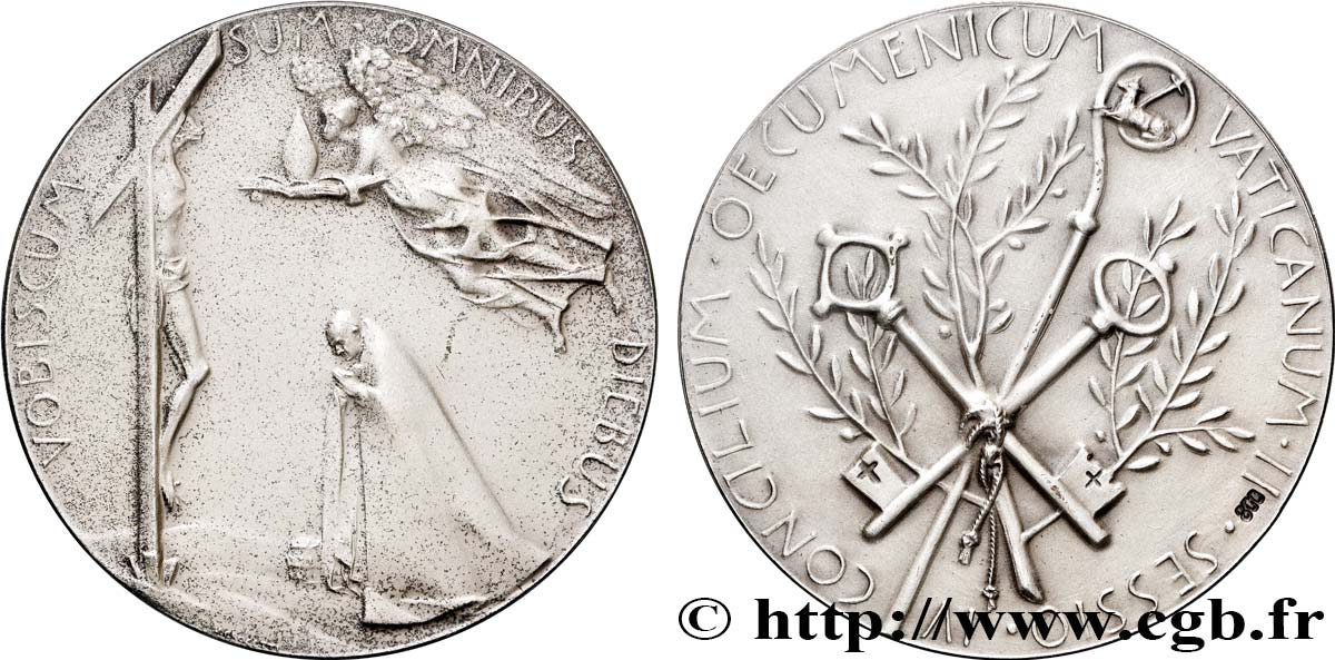 VATICAN AND PAPAL STATES Médaille, Concile Vatican II AU