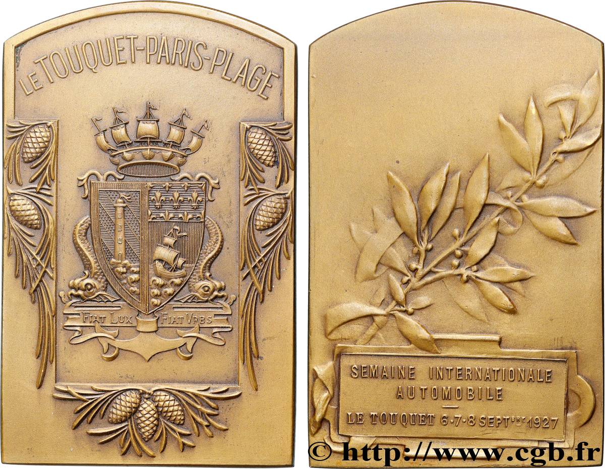 III REPUBLIC Plaquette, Semaine internationale automobile AU