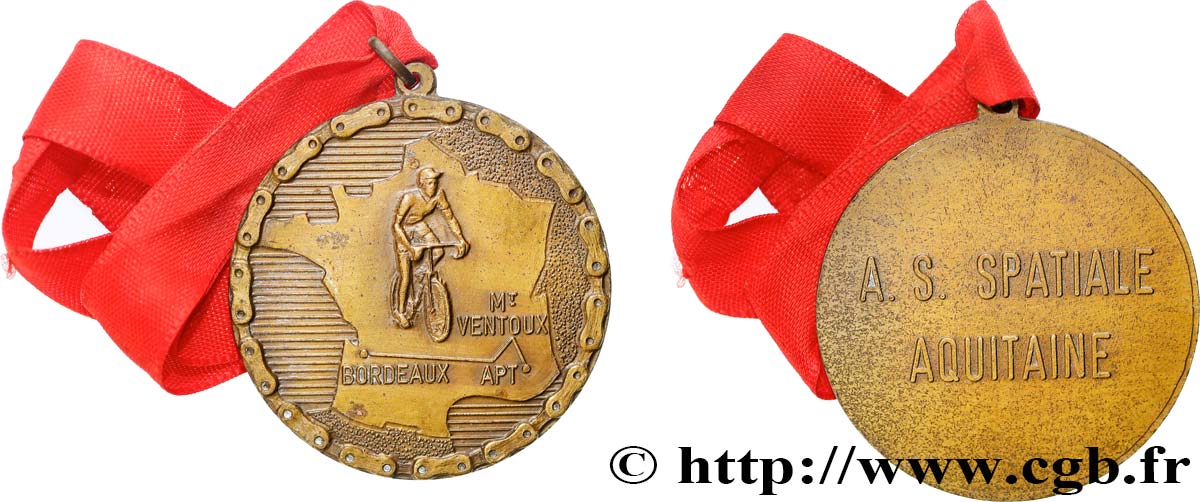 SPORT UNIONS Médaille, Association Sportive Spatiale Aquitaine q.SPL