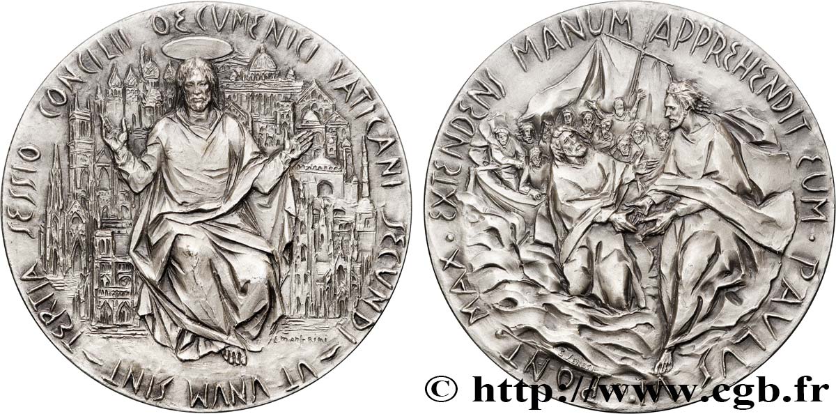 VATICANO E STATO PONTIFICIO Médaille, Paul VI, Troisième session du Concile oécuménique Vatican II SPL