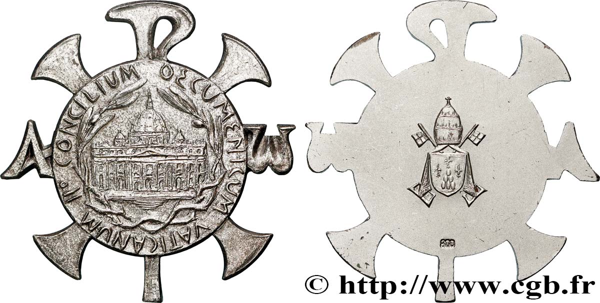 VATICAN ET ÉTATS PONTIFICAUX Médaille, Concile oecuménique Vatican II SUP