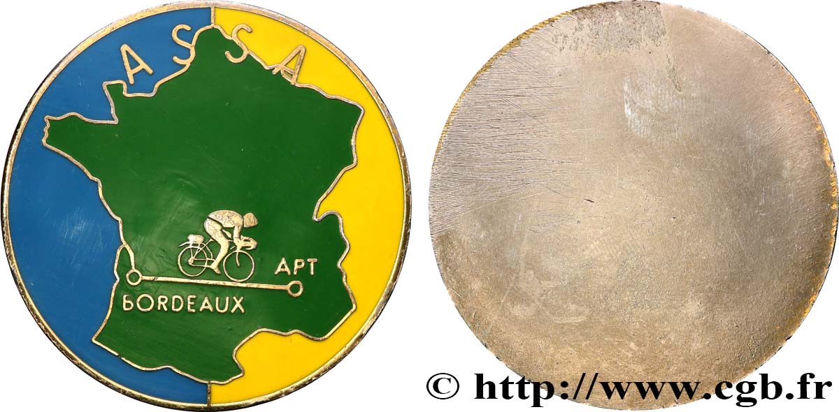 SPORTS Médaille, ASSA, Bordeaux-Apt fVZ