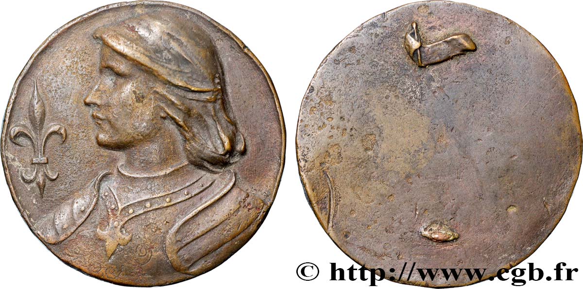 JOAN OF ARC Médaille, Jeanne d’Arc BB