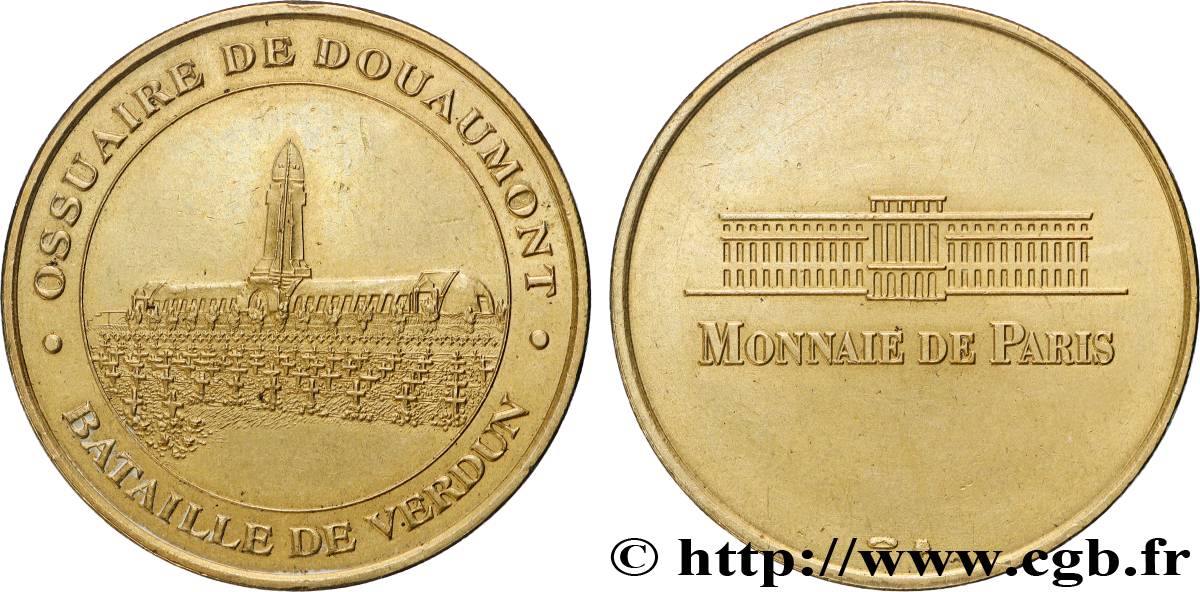 TOURISTIC MEDALS Médaille touristique, Ossuaire de Douaumont  q.SPL