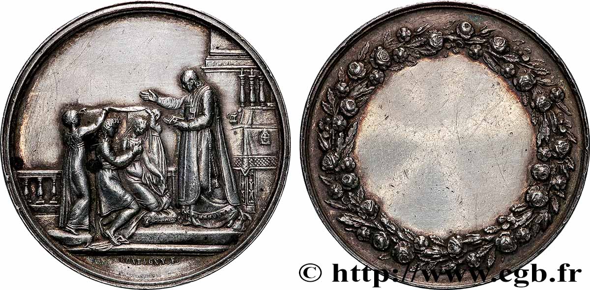 AMOUR ET MARIAGE Médaille de mariage TTB+