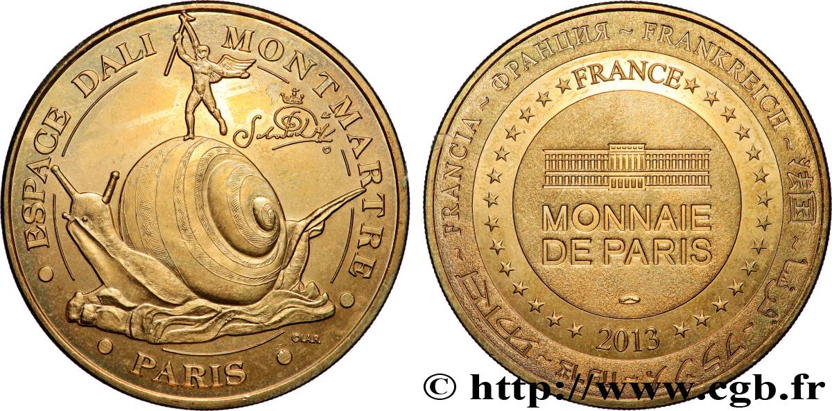 TOURISTIC MEDALS Médaille, Espace Montmartre SPL