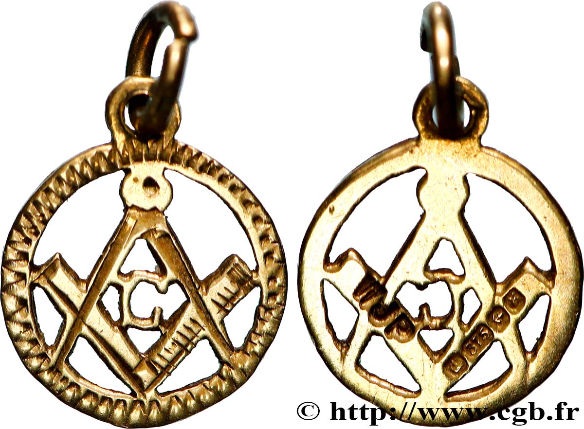 FRANC - MAÇONNERIE Médaille maçonnique TTB+