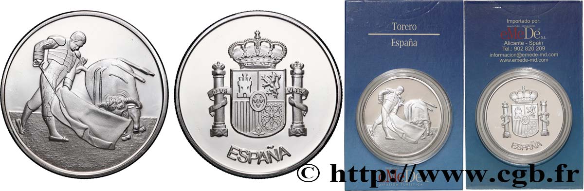 TOURISTIC MEDALS Médaille, Torero d’Espagne BE