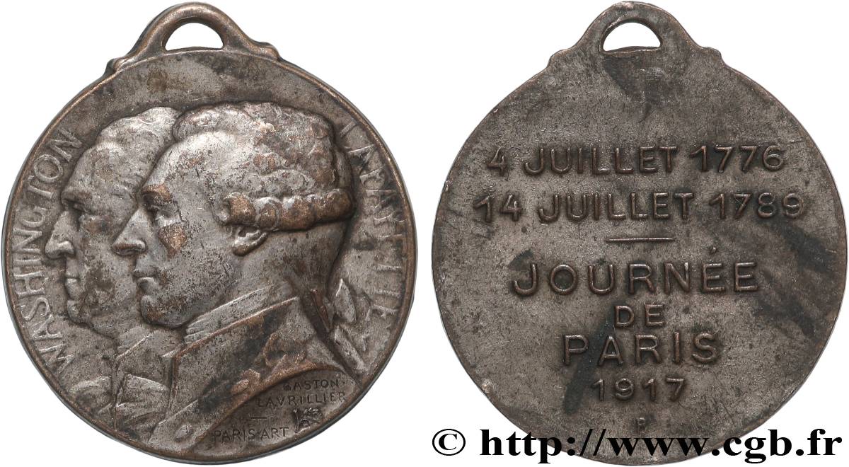 TROISIÈME RÉPUBLIQUE Médaille, Journée de Paris TB+