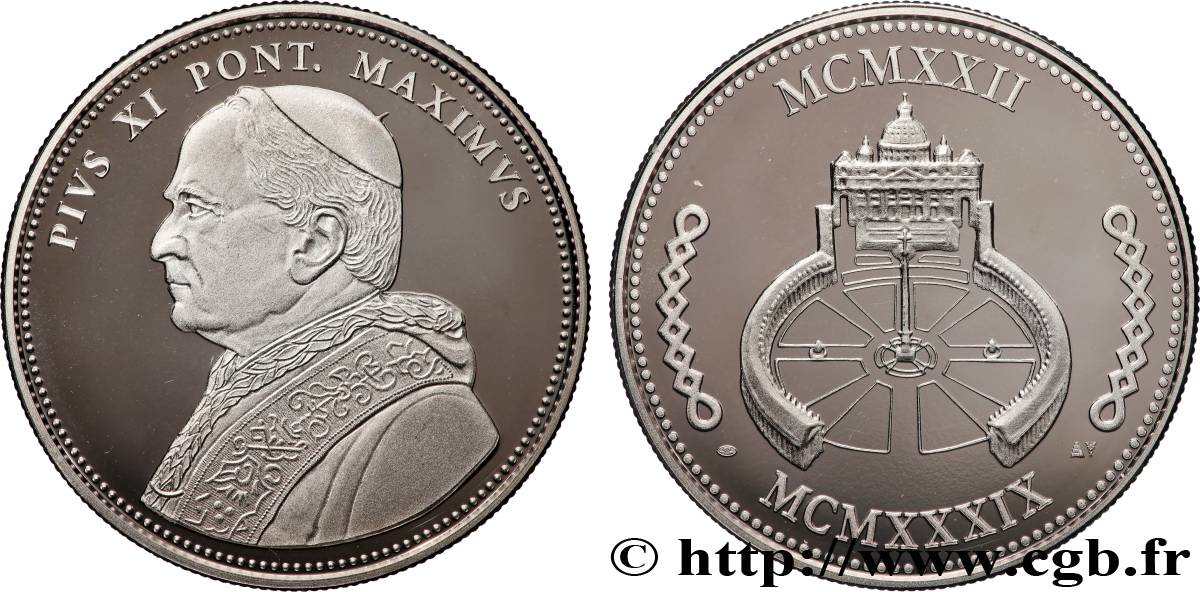 VATICAN - PIE XI (Achille Ratti) Médaille, Pie XI SPL