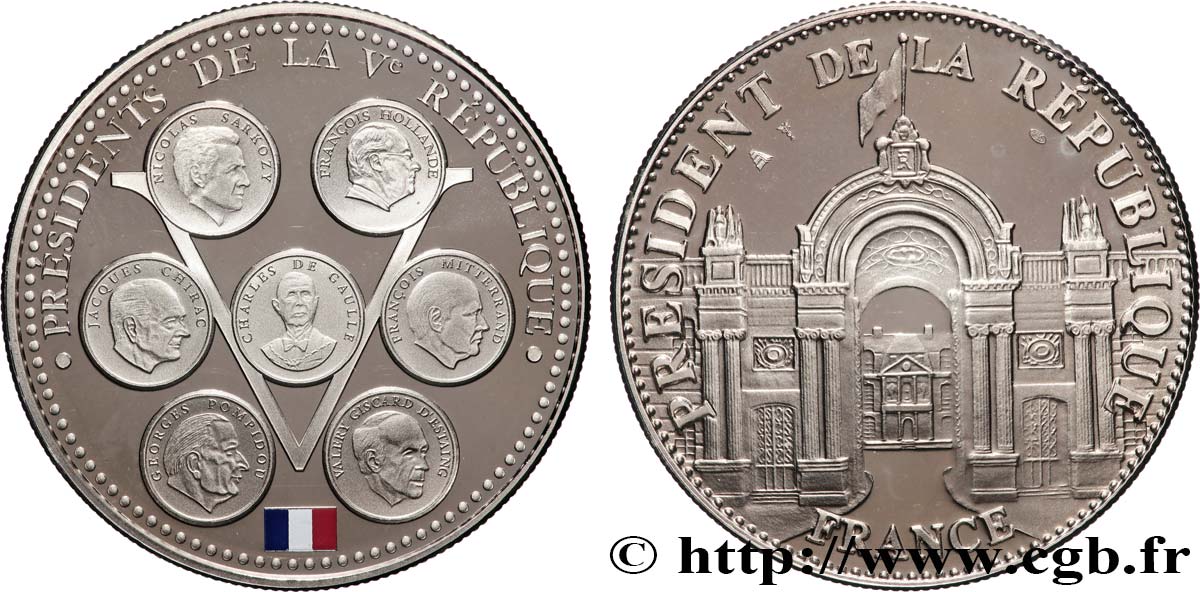 V REPUBLIC Les présidents de la Ve République MS