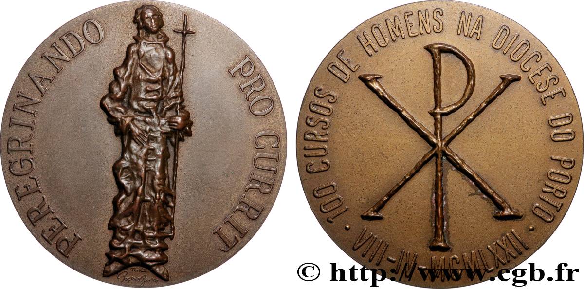 PORTUGAL Médaille, Pèlerinage, n°190 SUP