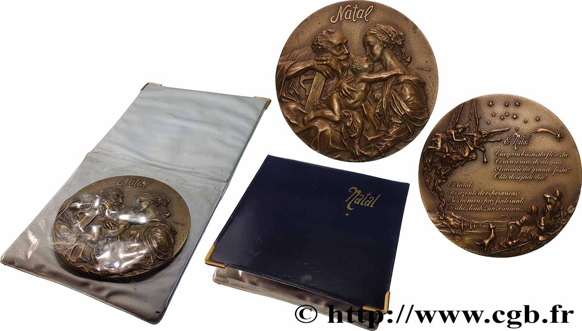 MÉDAILLES RELIGIEUSES Médaille, La Nativité AU