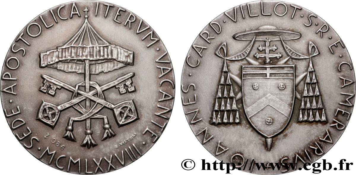 VATICAN ET ÉTATS PONTIFICAUX Médaille, Sede Vacante SUP