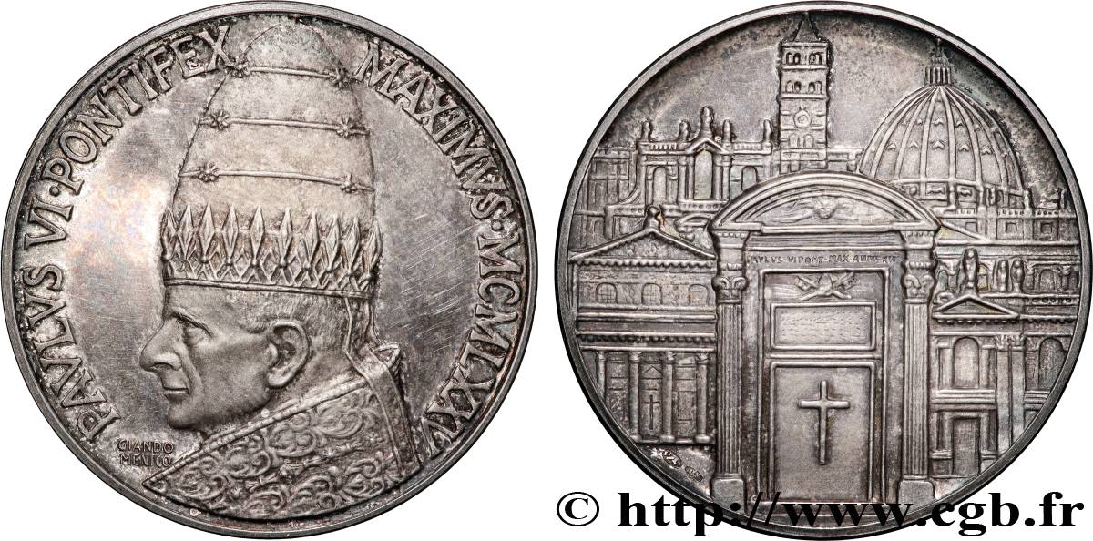 VATICANO E STATO PONTIFICIO Médaille annuelle SPL