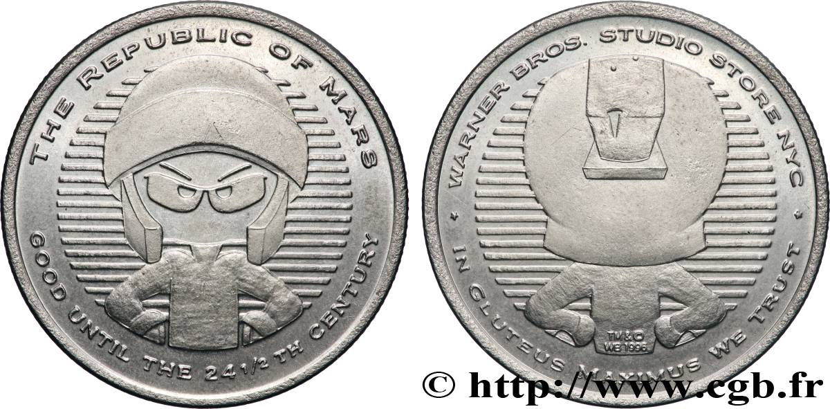 ÉTATS-UNIS D&nbsp;AMÉRIQUE Médaille, The Republic of Mars TTB