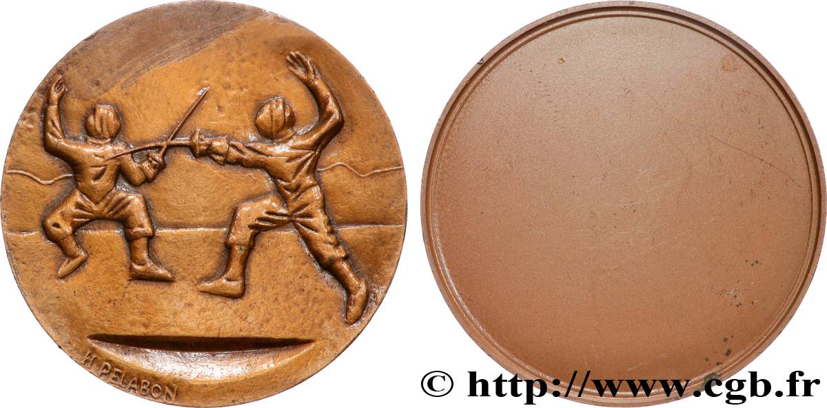 CINQUIÈME RÉPUBLIQUE Médaille, Escrime SUP