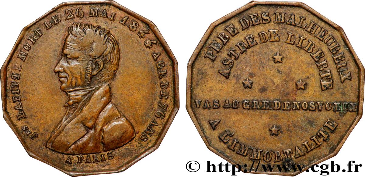 LOUIS-PHILIPPE I Médaillette, In memoriam Jacques Lafitte AU