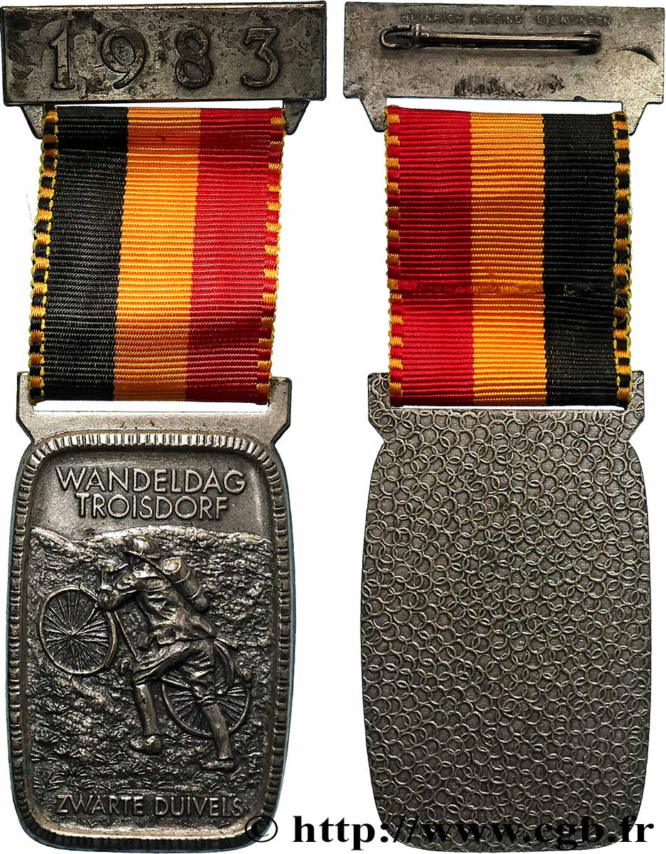 BELGIUM - KINGDOM OF BELGIUM - BAUDOUIN I Plaquette, Journées de marche AU