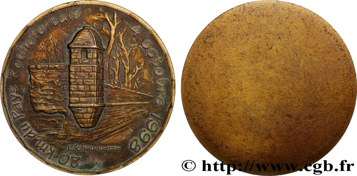 FUNFTE FRANZOSISCHE REPUBLIK Médaille, L’échauguette fVZ