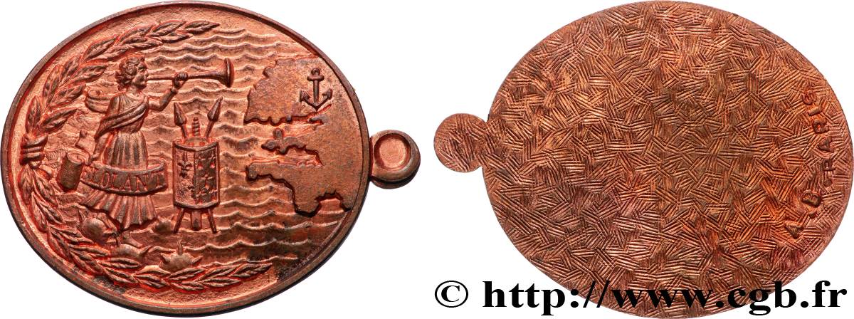 ART, PAINTING AND SCULPTURE Médaille, Guerre maritime q.SPL