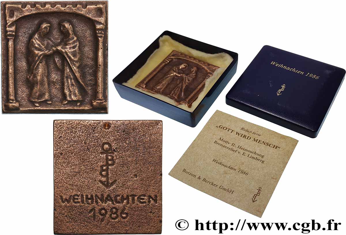 GERMANIA Médaille, Noël BB