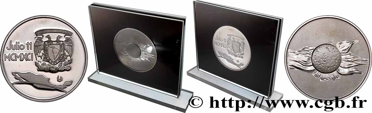 MEXICO Médaille, Éclipse MS