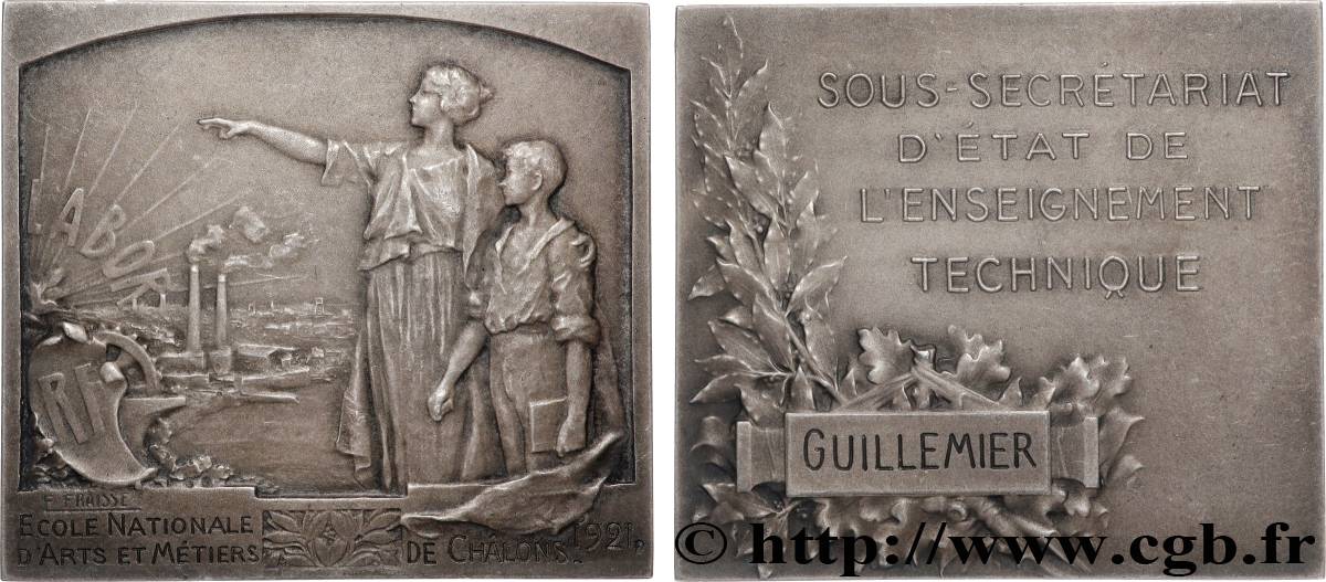 TROISIÈME RÉPUBLIQUE Plaquette, École Nationale d’Arts et Métiers de Châlons SUP