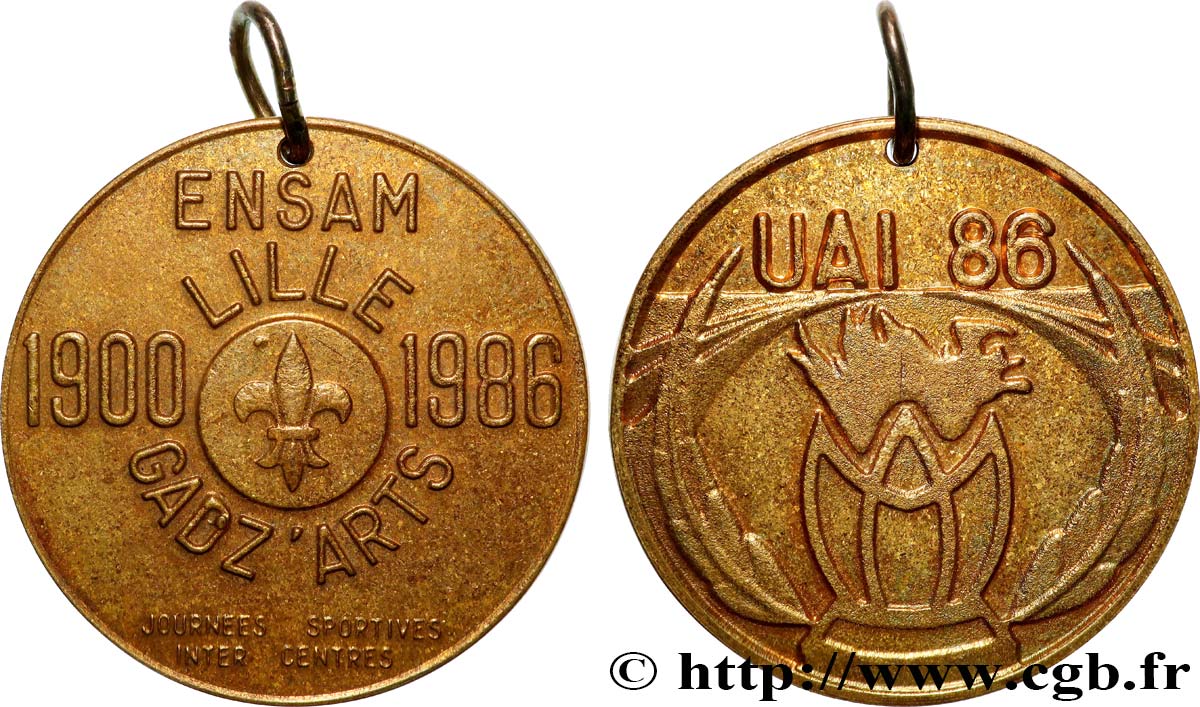 V REPUBLIC Médaille, Journées sportives inter-centres, Gadz’Arts AU