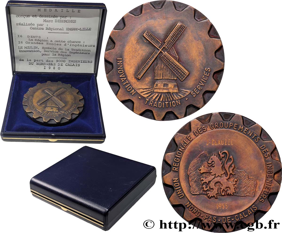 V REPUBLIC Médaille, Union Régionale des Groupements des Ingénieurs AU