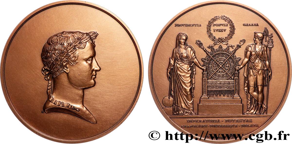 PREMIER EMPIRE Médaille, La providence, refrappe SUP