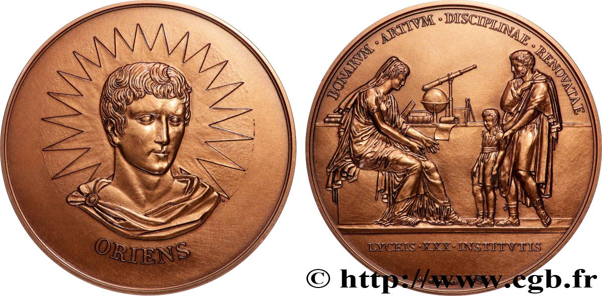 PREMIER EMPIRE Médaille, Institution des Lycées SUP