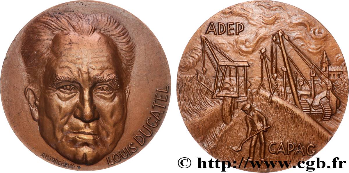 V REPUBLIC Médaille, Louis Ducatel AU