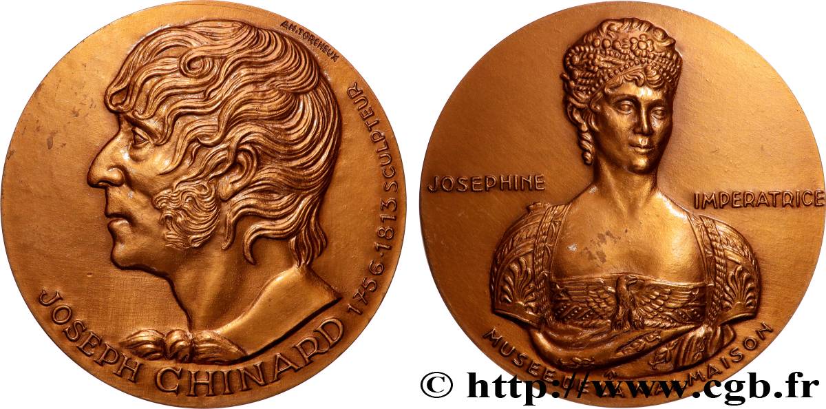 FUNFTE FRANZOSISCHE REPUBLIK Médaille, Joseph Chinard VZ