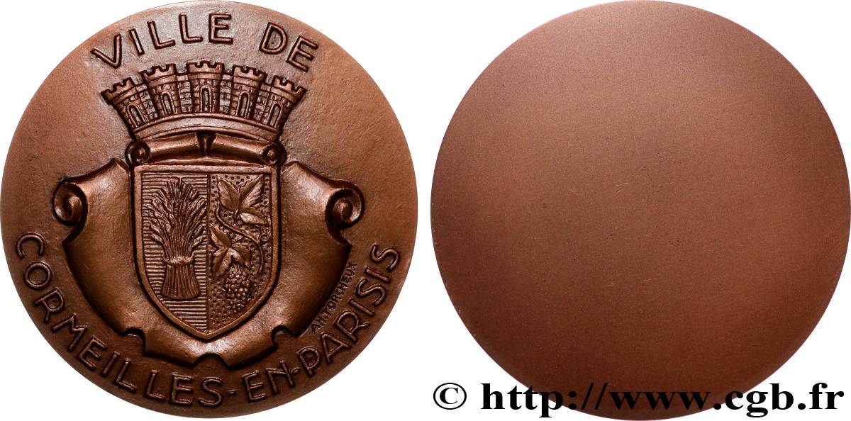 CINQUIÈME RÉPUBLIQUE Médaille, Cormeilles-en-Parisis SUP
