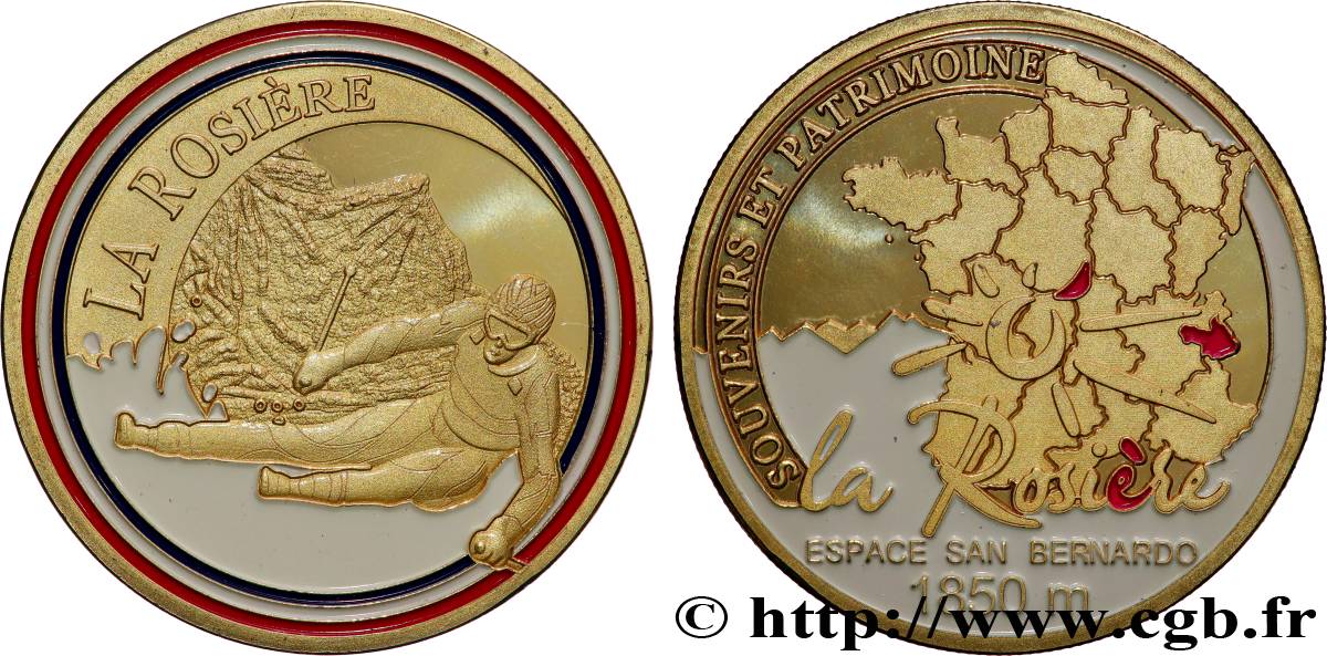 TOURISTIC MEDALS Médaille, La cathédrale Saint-Etienne, Bourges AU