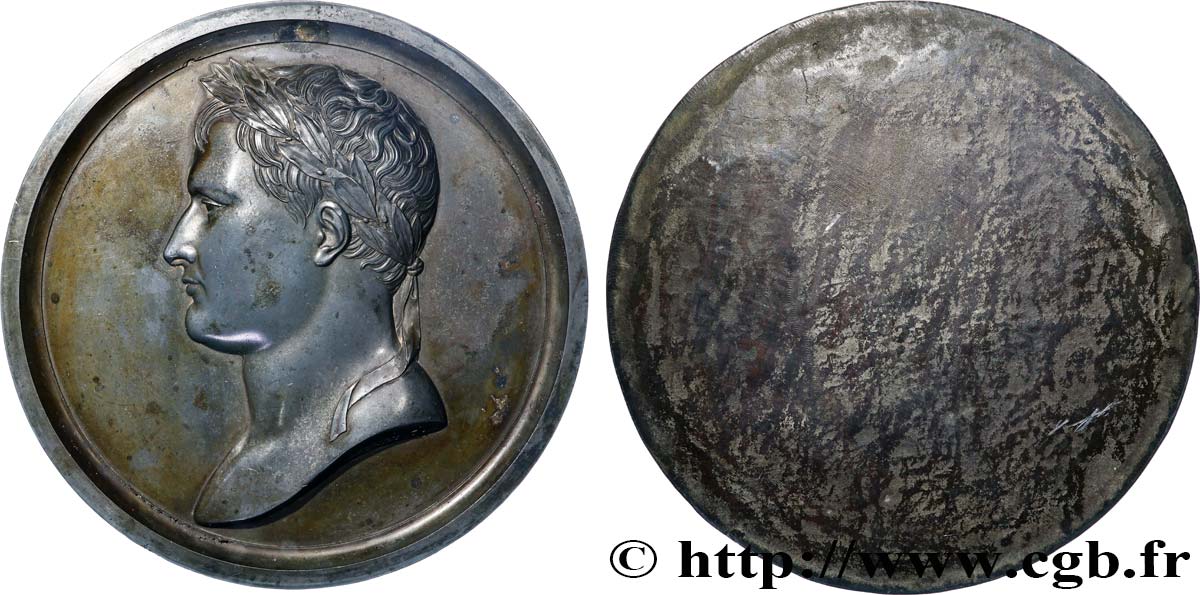 GESCHICHTE FRANKREICHS Médaille, Napoléon Ier, tirage uniface VZ