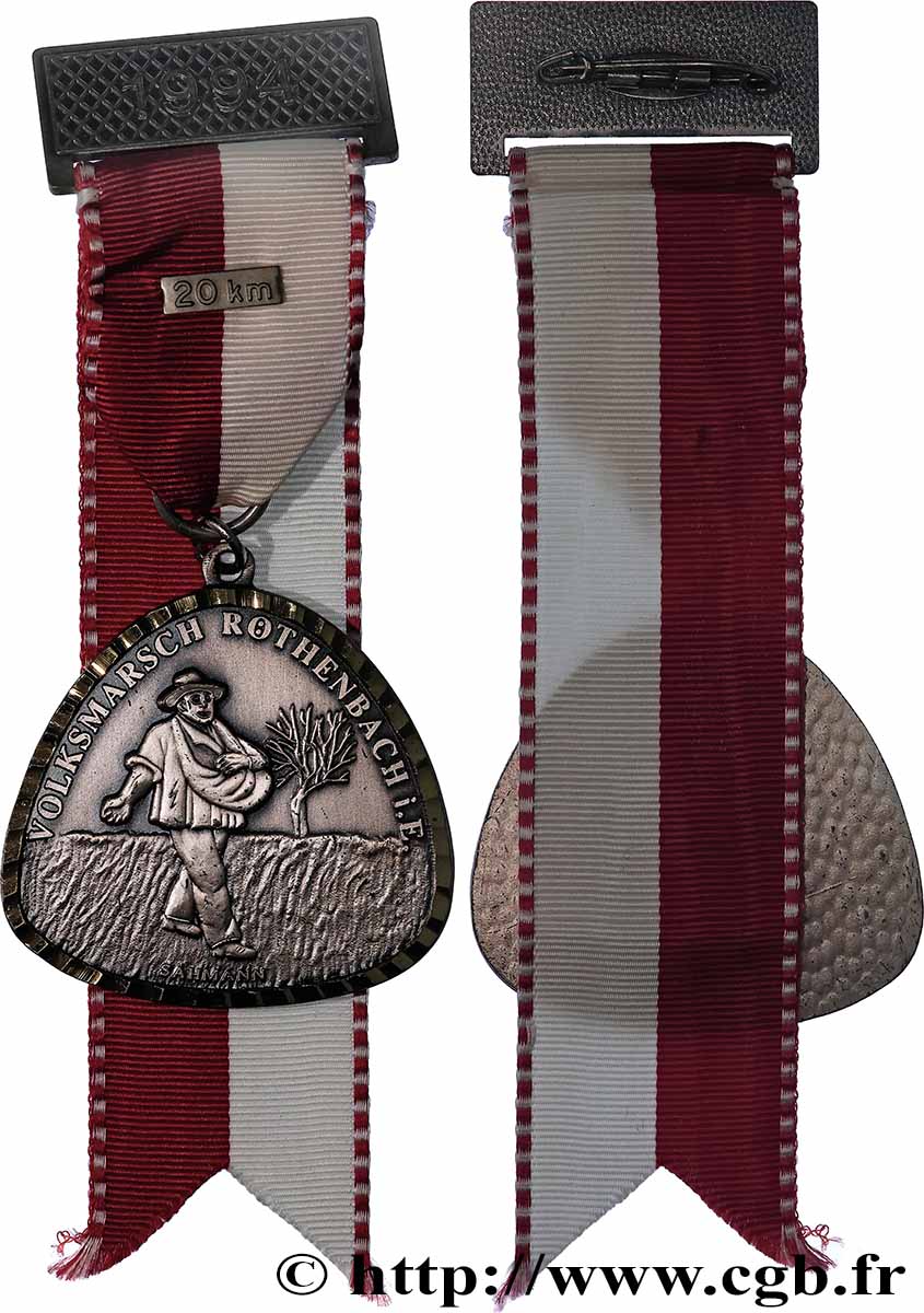 GERMANY Médaille, Randonnée de Rothenbach AU