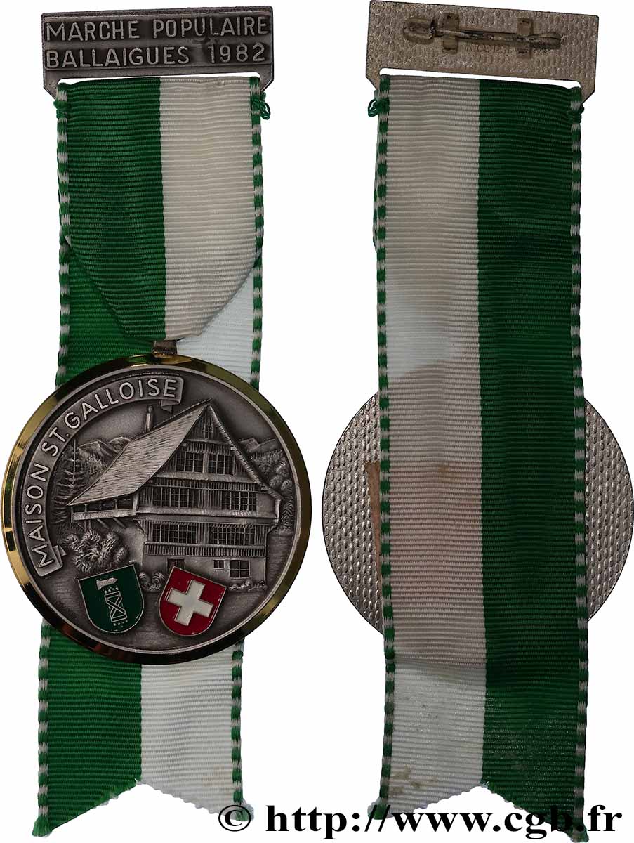 SUISSE - CANTON DE VAUD Médaille, Marche populaire AU
