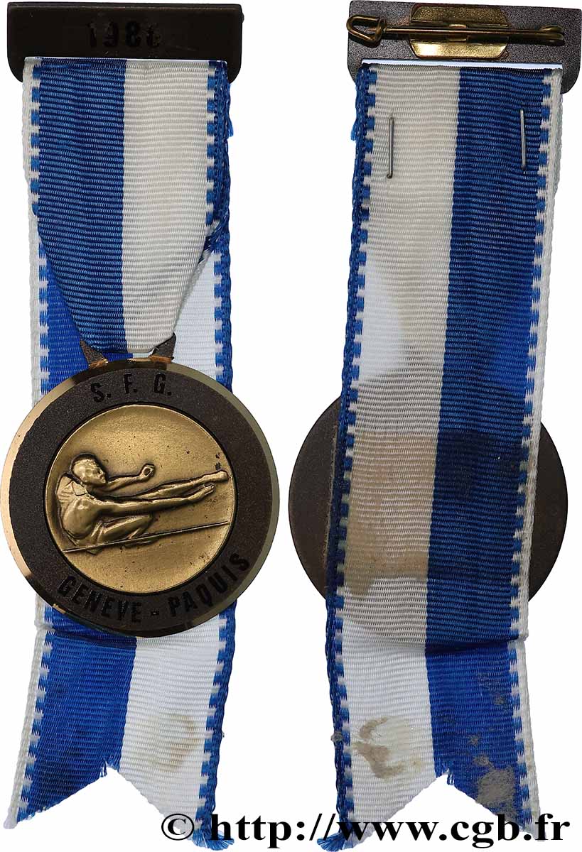 SWITZERLAND Médaille, Genève Paquis AU