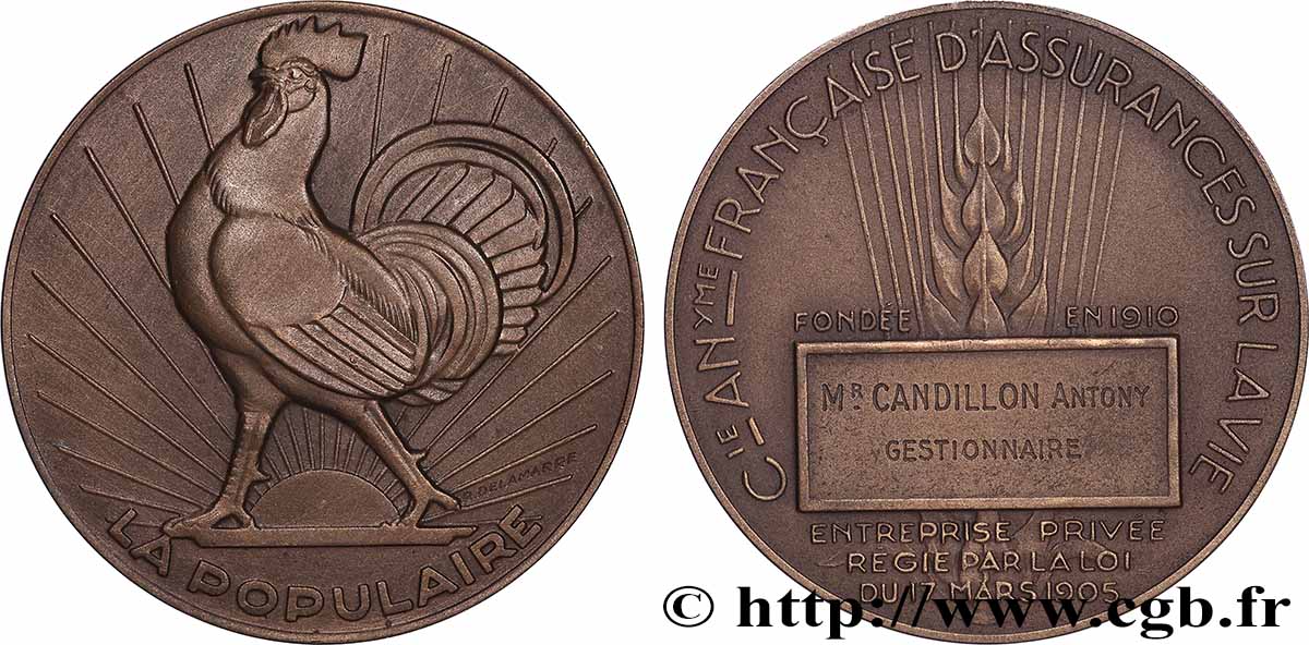 ASSURANCES Médaille, La Populaire AU