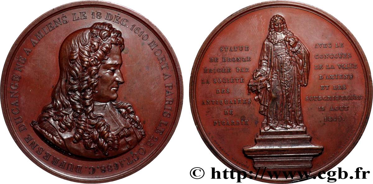 DEUXIÈME RÉPUBLIQUE Médaille, C. Dufresne SUP+