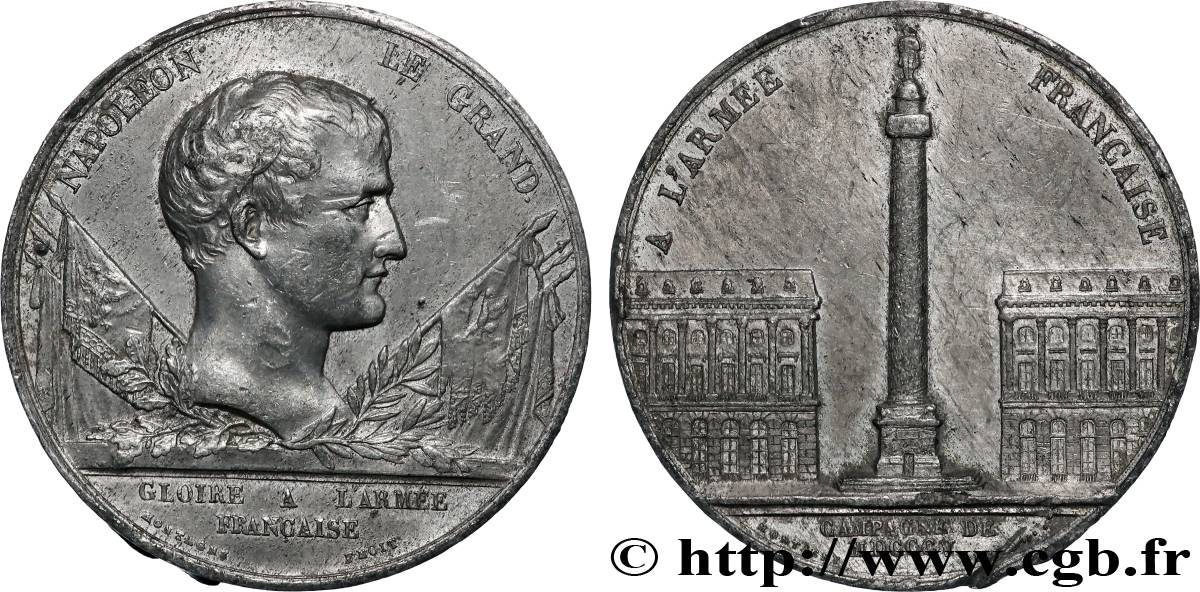 NAPOLEON S EMPIRE Médaille, Colonne de la Grande Armée XF